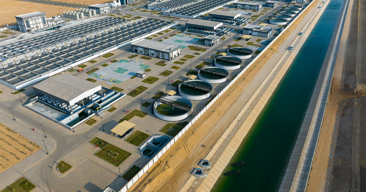 محطة معالجة الدلتا الجديدة