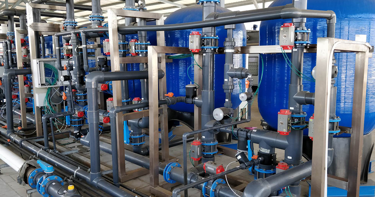 معالجة مياه الصرف الصناعي