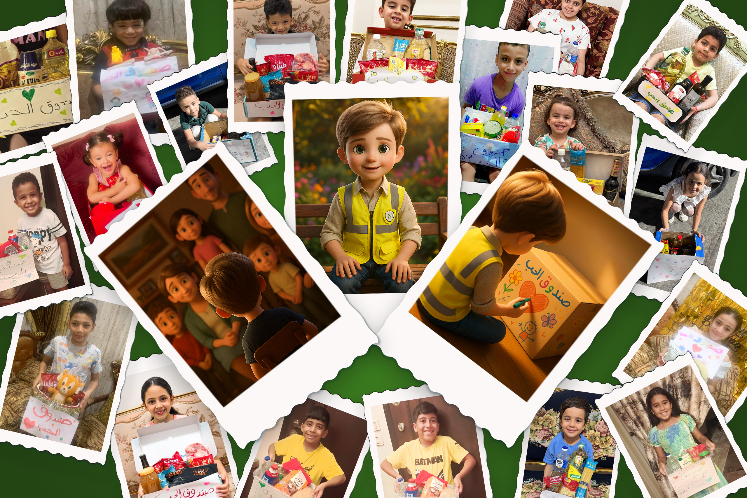 Participation of Noah's friends in "Love Box" Adventure.