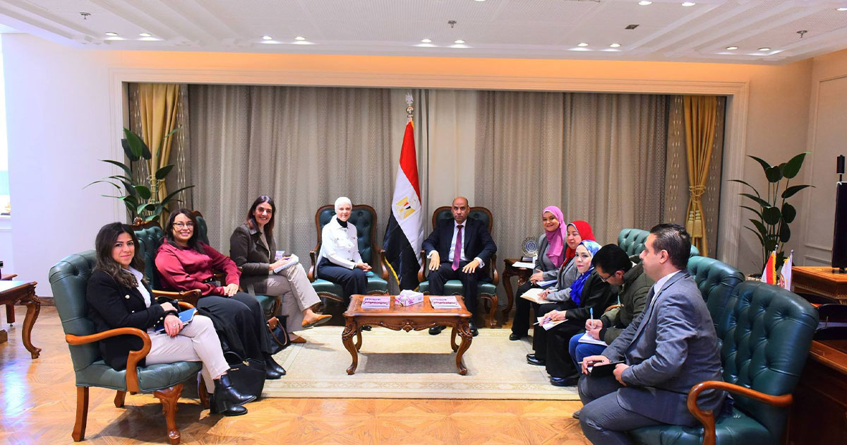 وفد برنامج الأغذية العالمي