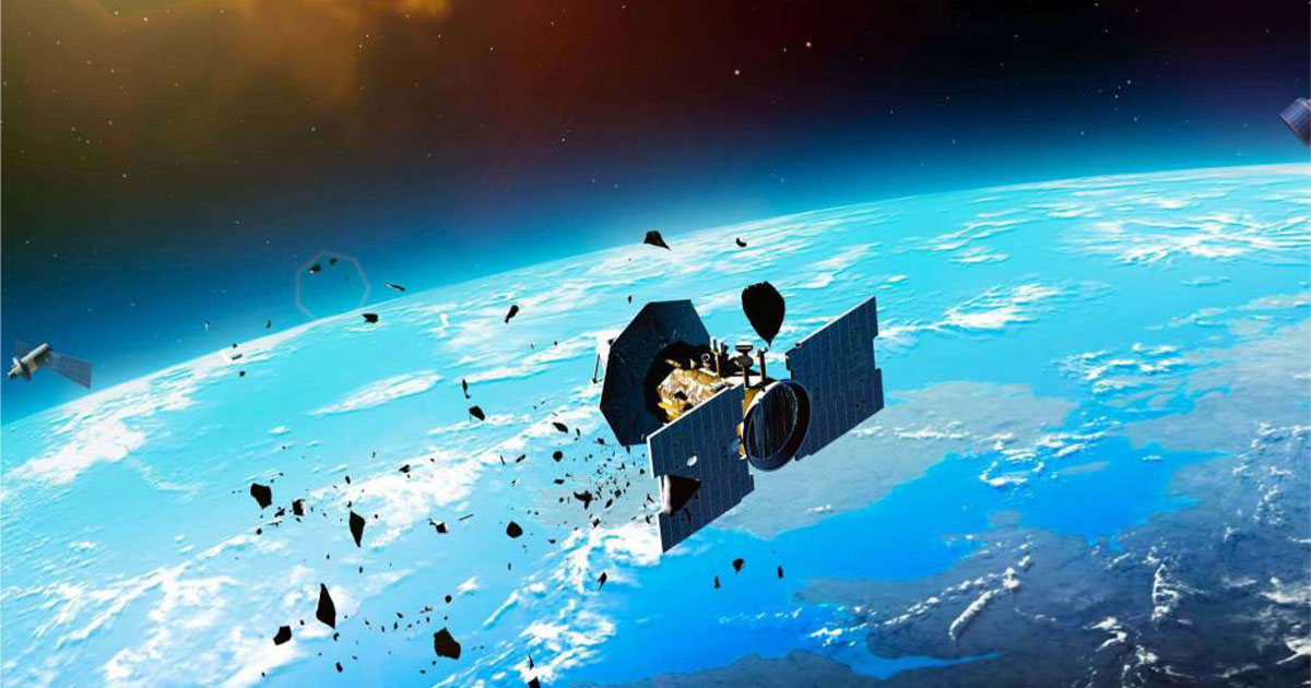 المخلفات الفضائية تتزايد في المدار الأرضي