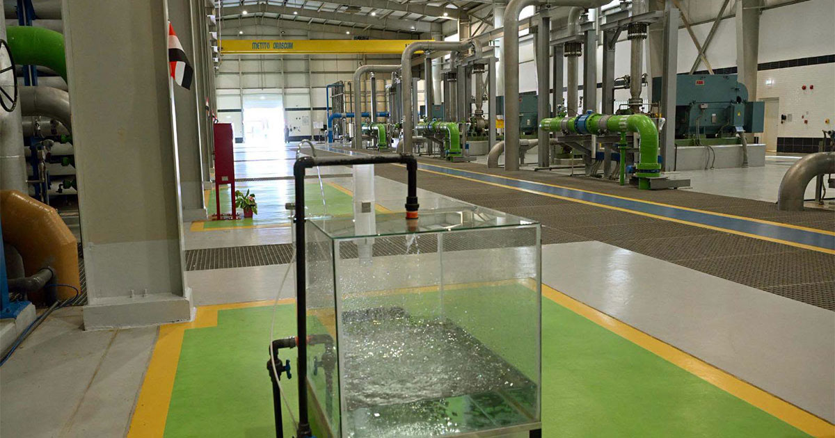 توفير مياه الشرب