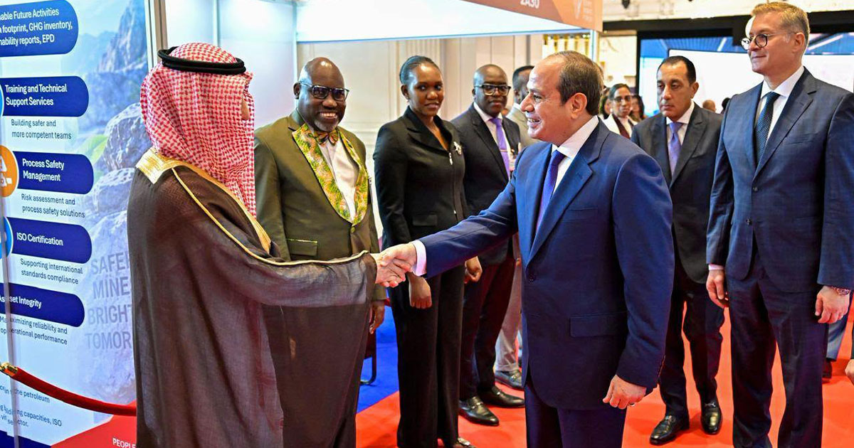 افتتاح منتدى مصر للتعدين